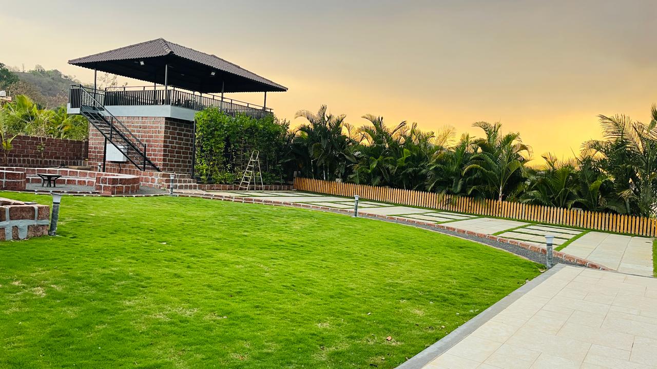 Palvi Resort pool and rooms
