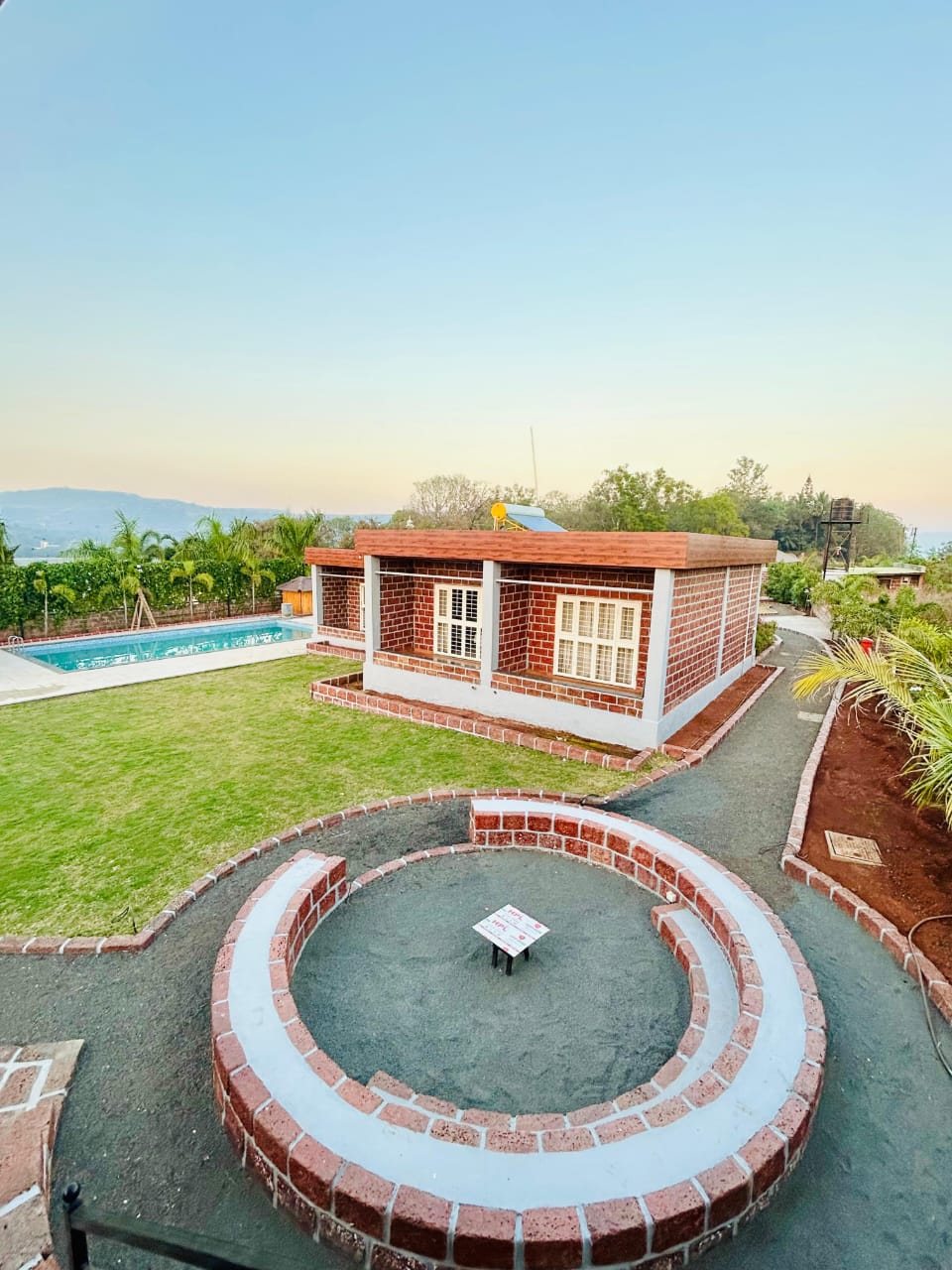 Palvi Resort pool and rooms